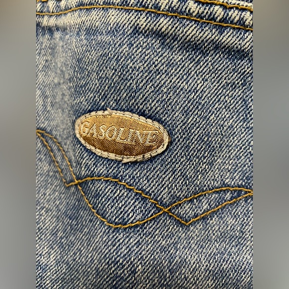 District Gasoline Vintage high waisted blue denim jeans (size 6) - Picture 7 of 11
